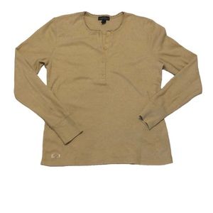 Ralph Lauren Jeans Womens Henley Shirt Size L